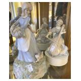 Porcelain Serenade Otagiri Musical Figurine & Lady