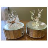2 Mirrored Music Boxes