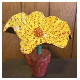 Michael Hapner Potted Flower Decor 11.5 Inches