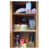 Soup Cups, Relish Trays, Pitcher, Sundae Glasses