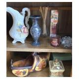 Canisters, Vase, Candles, Glass, Pitcher, Decor