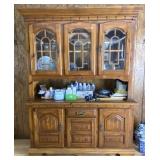China Cabinet, 2 Pieces 60x78x17 No Contents
