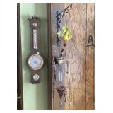 Wind Chimes & Wall Barometer