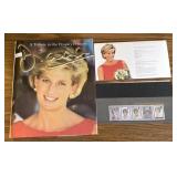 Princess Diana Stamps And Book