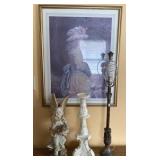 Figurine, Table Lamp, Framed Print, Candle Holder