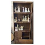 Book Case 28x12x71 No Contents, Damage On Door