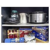 Magic Chef Waffle Maker, West Bend Crock Pot,