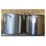 Aluminum & Stainless Stock Pots 9 Inch