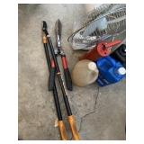 Fan, Pruners, Avon Bottle, Supplies