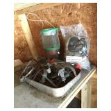 Animal Traps, Cricket Bucket, Climbing Harness