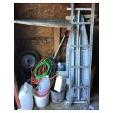 Ext. Cords, Aluminum Ladder, Ironing Board, Etc.