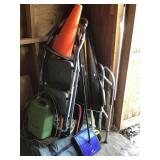 Umbrella Stand & Umbrella, Walker, Step Stool,