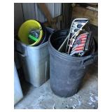 Trash Cans, Car Parts, Buckets
