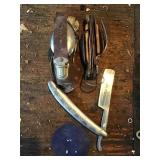 Multi Tools And Wild Turkey Straight Razor