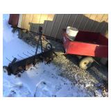Dethatcher And Huskee Yard Cart
