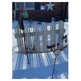 Lawn Fence & Decor-NOT gazing ball or décor in