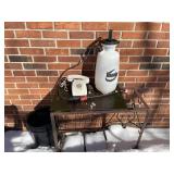 Handy Sprayer, Retro Rotary Phone & Table Frame