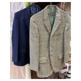 Wool Suit Jacket And Suit Jacket Unknown Size 17