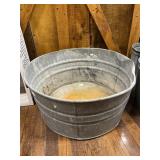 Galvanized Tub 22x11 Dented