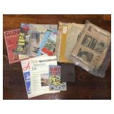 Gun Magazines, Maps, Newspapers, Phone Index