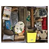 Clock, Shaker Lids, Decor