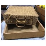 Wicker Case, Wooden Crate
