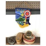 Trivet, Wooden Duck Box, West Clock Baby Ben Wind