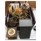 Coasters, Baskets, Decor, Metal Mail Box