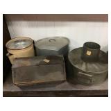 Bread Tin, Sifter, Baking Pan