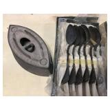 Iron, Silver Plated Spoons