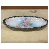 Porcelain Germany Celery Dish 9.25x4.25