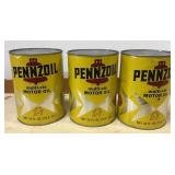 Pennzoil Oil Cans
