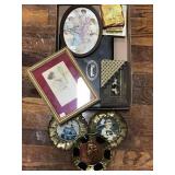 Brass Picture Frames, Wall Art