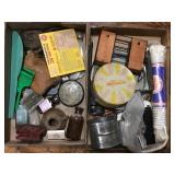 Medicine Bottles, Tins, Assorted Items