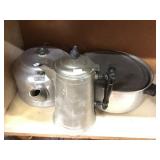 Tea Pot, Coffee Pot, Pan