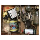 Trivet, Stein, Canning Jar, Assorted Items