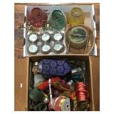 Candles, Herbs Planters, Ribbon, Craft Supplies