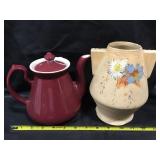 Hall Tea Pot, Pottery Vase