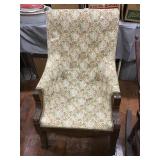 Floral Pattered Arm Chair