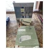 Closet Maid Draw & Quoizel Light Fixture, 1 Globe