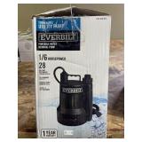 Everbilt Utility Pump 1/6 Ho 28 Gallon Per