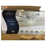 Mayfield 44 Inch Ceiling Fan White Finish