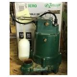 Zoeller Submersible Sump Pump 1/2 Hp Tested Works