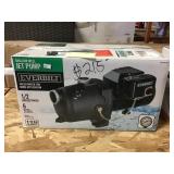 Everbilt 1/2 Hp 6 Gpm Shallow Well Jet Pump