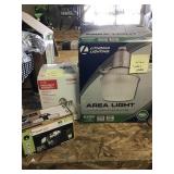 Wall Sconce, Lithonia Area Light, Battery Powered