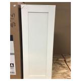 Diamond White Wall Cabinet 12x12x30 Inch Damaged