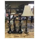 4 Table Lamps