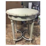 Wood Side Table 24 X28 Inches