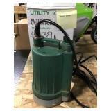 Utility 1/3 Hp 35gpm Utility Pump Tested Works