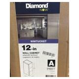 Diamond 12 Inch Wall Cabinet